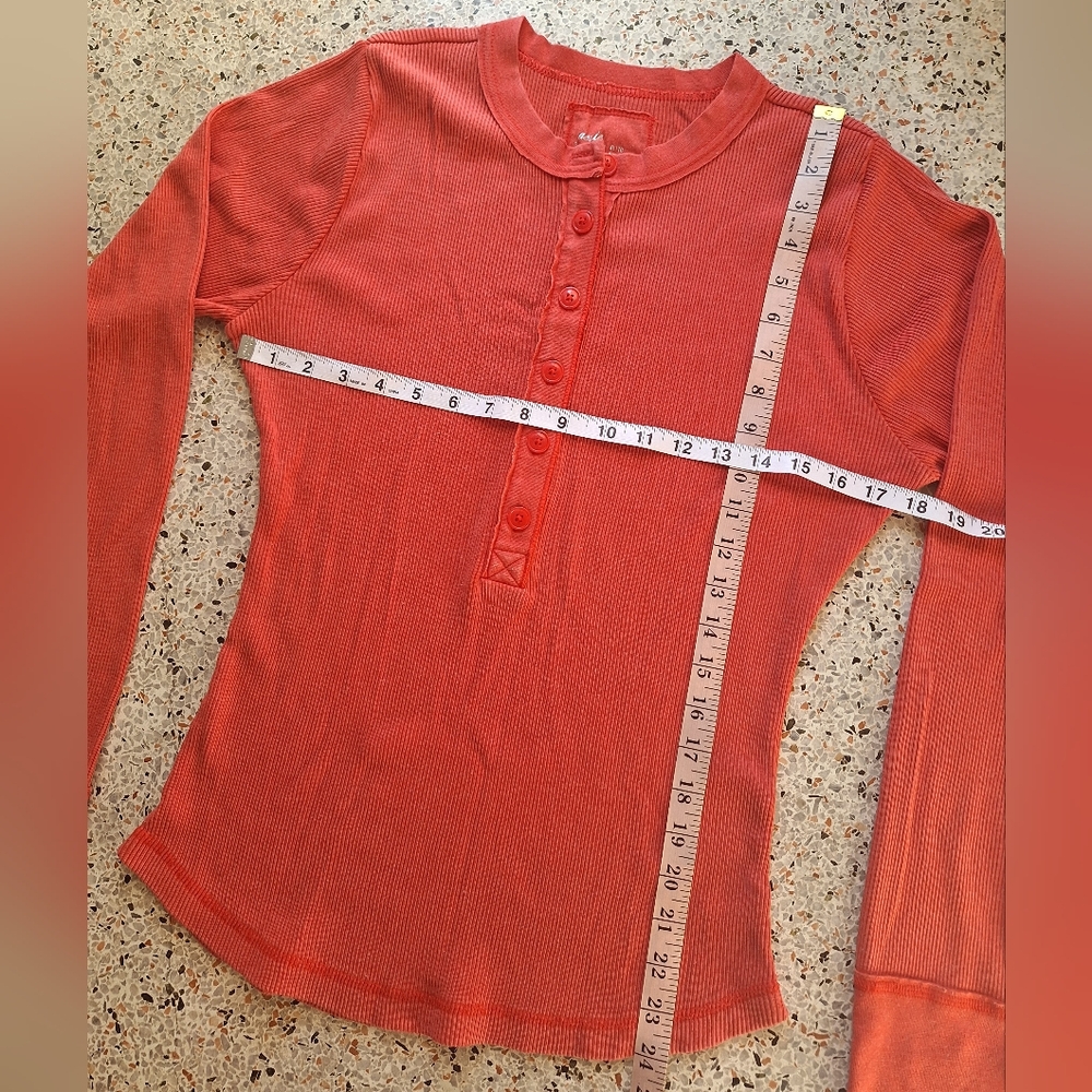 Aerie Essential Henley Layering T Shirt - Picture 7 of 8